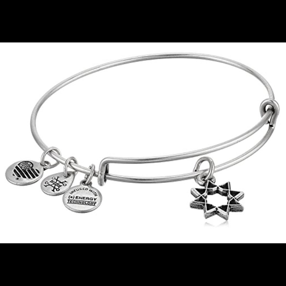 Alex and Ani 8-Point Star Charm Bangle